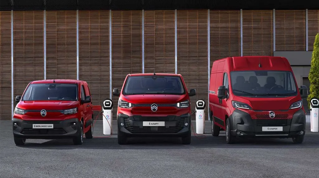 flotte utilitaires de la marque Citroën