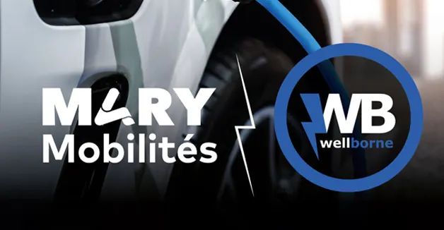 affiche des liens entre Mary Mobilités et Wellborne