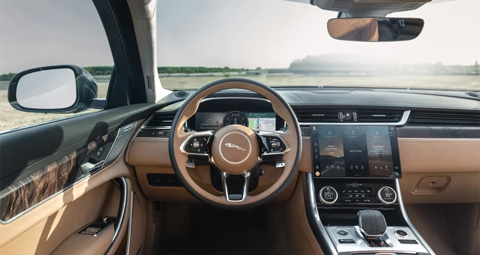 Jaguar XF design intérieur