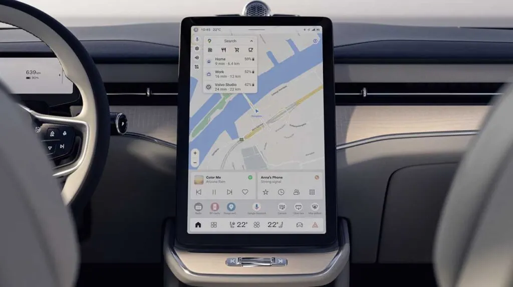 technologie haut de gamme dans la volvo es90 2025