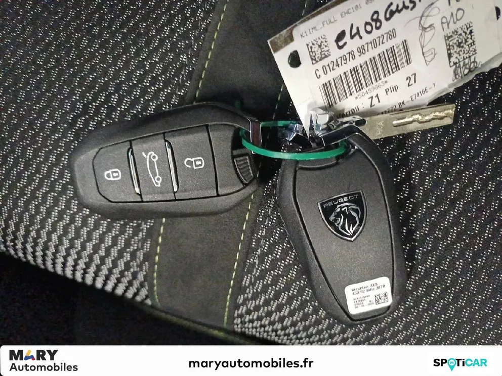 Véhicule occasion 209836 - peugeot 408 ELECTRIQUE - Photo 15