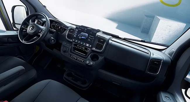 Design intérieur Opel Movano