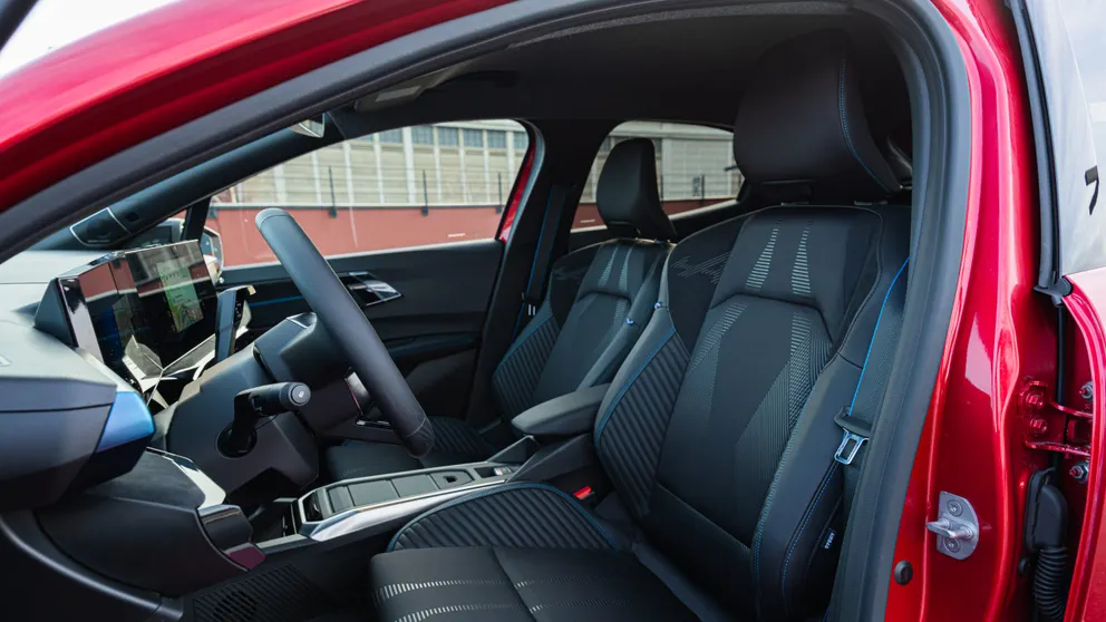 Habitacle haut de gamme avec des matériaux recyclés