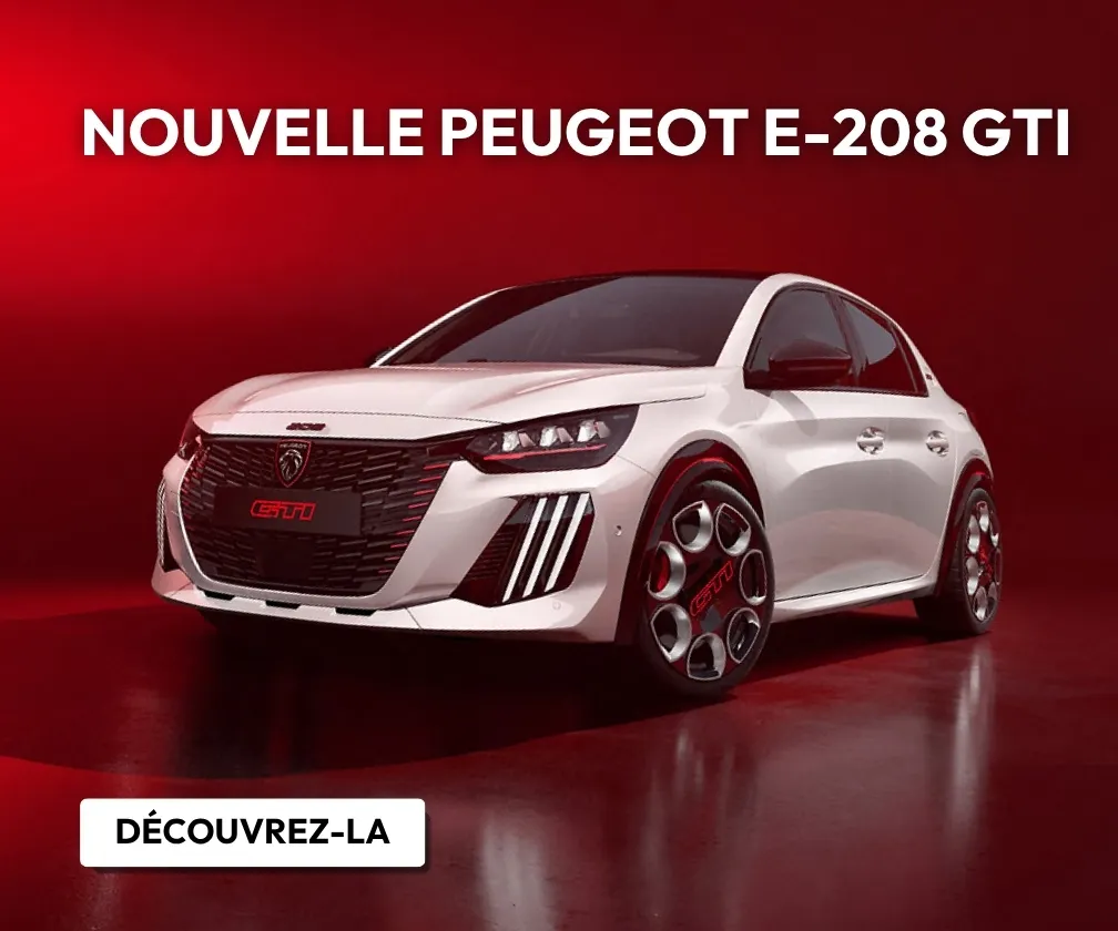 Nouvelle Peugeot E-208 GTI