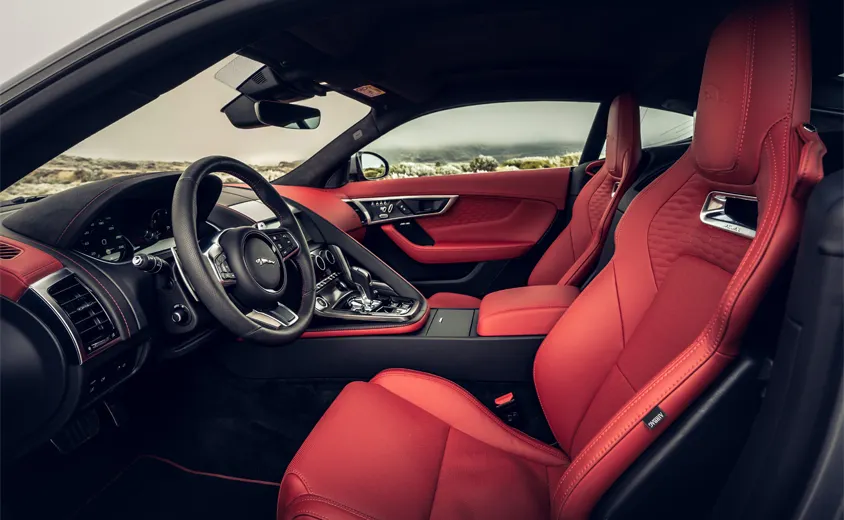 Jaguar F-TYPE design intérieur