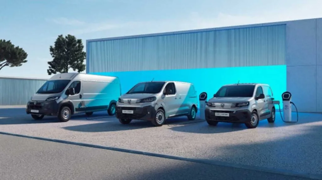 Gamme électrique d'utilitaires Peugeot