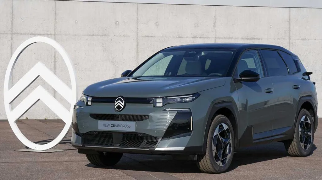 Vue avant du nouveau c5 aircross