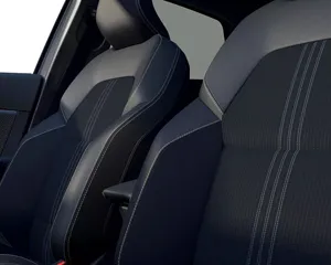 Renault Captur Hybride design intérieur sièges