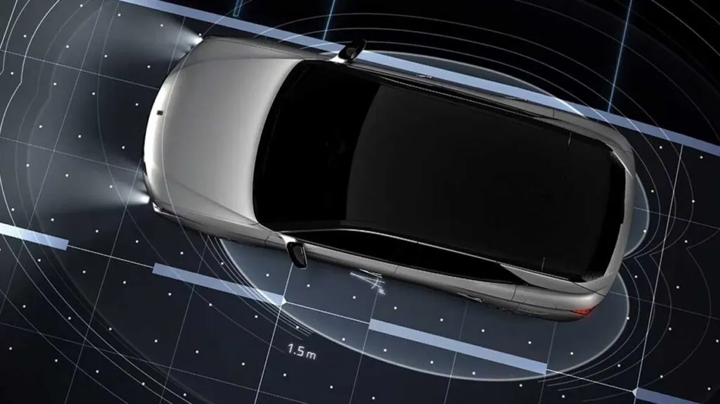 Haute technologie et sécurité de la voiture