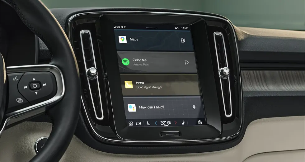 Volvo XC40 écran tactile de 9 pouces