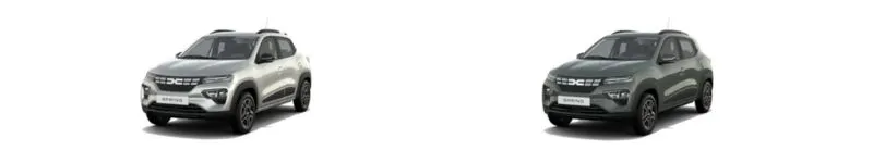 Nouvelle Dacia Spring finitions