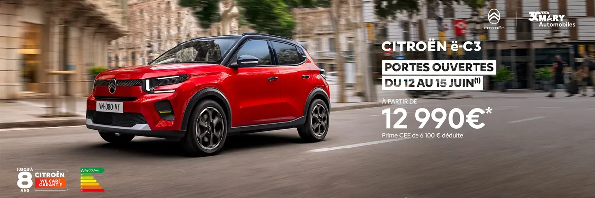 bandeau portes ouvertes citroen