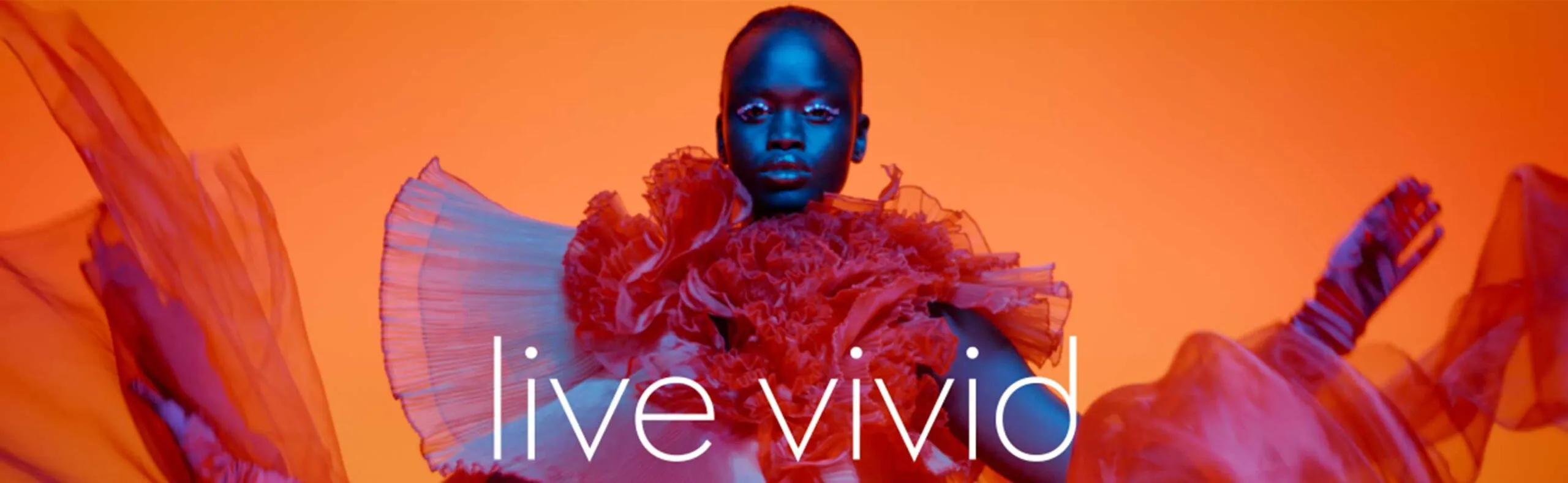 Nouvelle publicité du logo live vivid