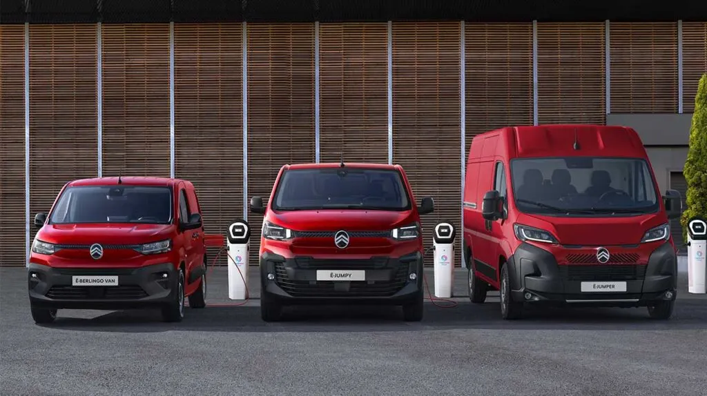 flotte utilitaires de la marque Citroën