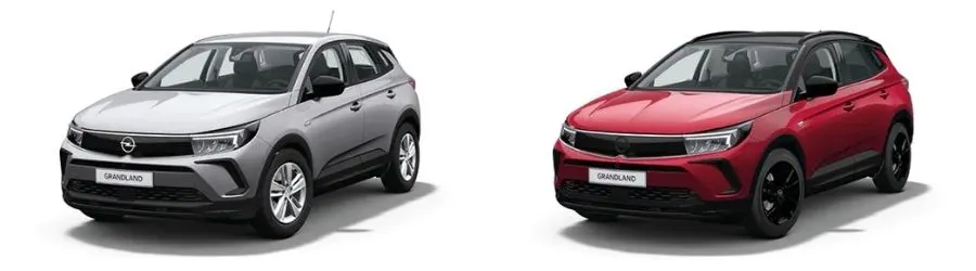 différents modèles grandland