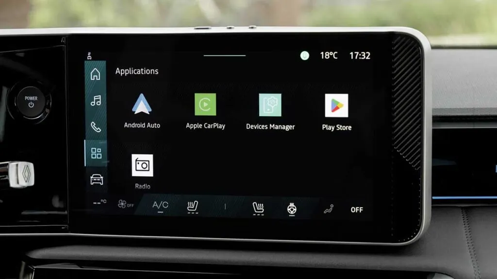 Tableau de bord de la Renault 4