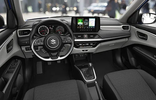 Design intérieur Suzuki Swift Hybrid