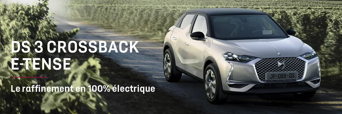 DS 3 CROSSBACK E-TENSE
